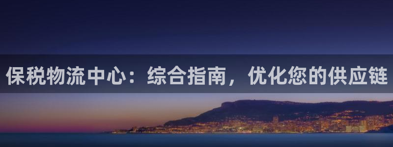 28圈人头费:保税物流中心:综合指南