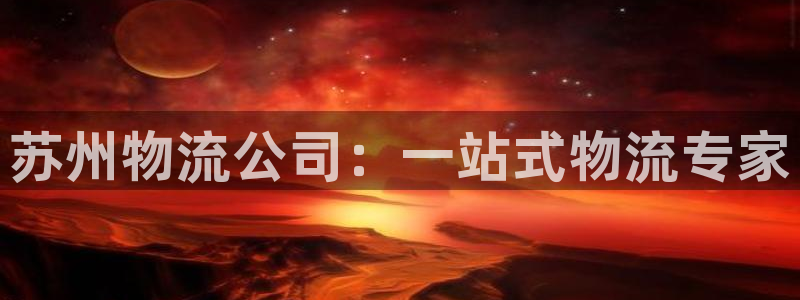 28圈麻将胡了：苏州物流公司：一站式