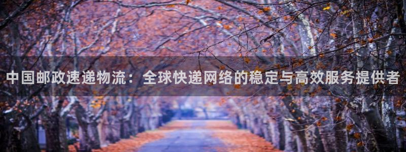 28圈预测网：中国邮政速递物流：全球