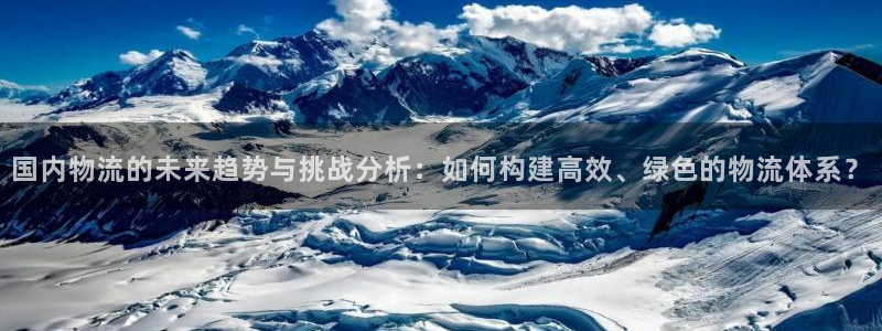 28圈官方网站预测：国内物流的未来趋