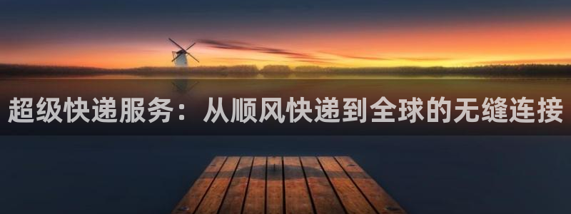 28圈免费:超级快递服务:从顺风快递